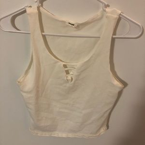 Garage cropped tank top